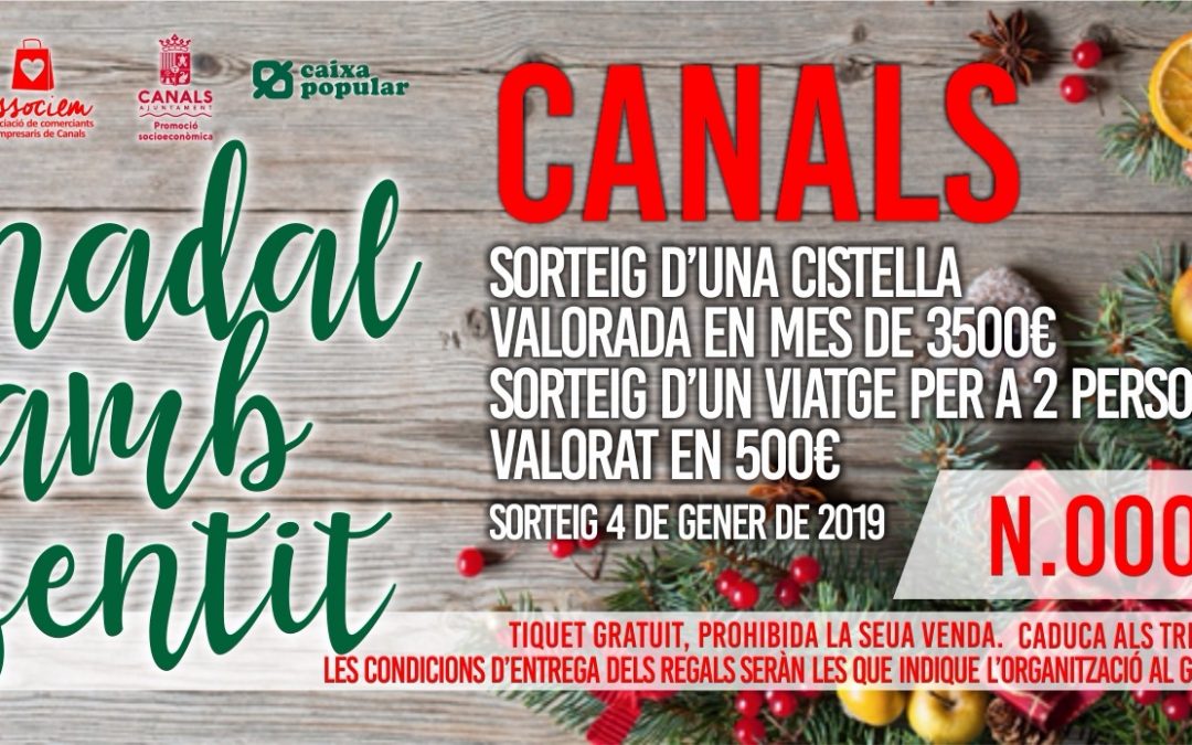 Canals, Nadals amb Sentit